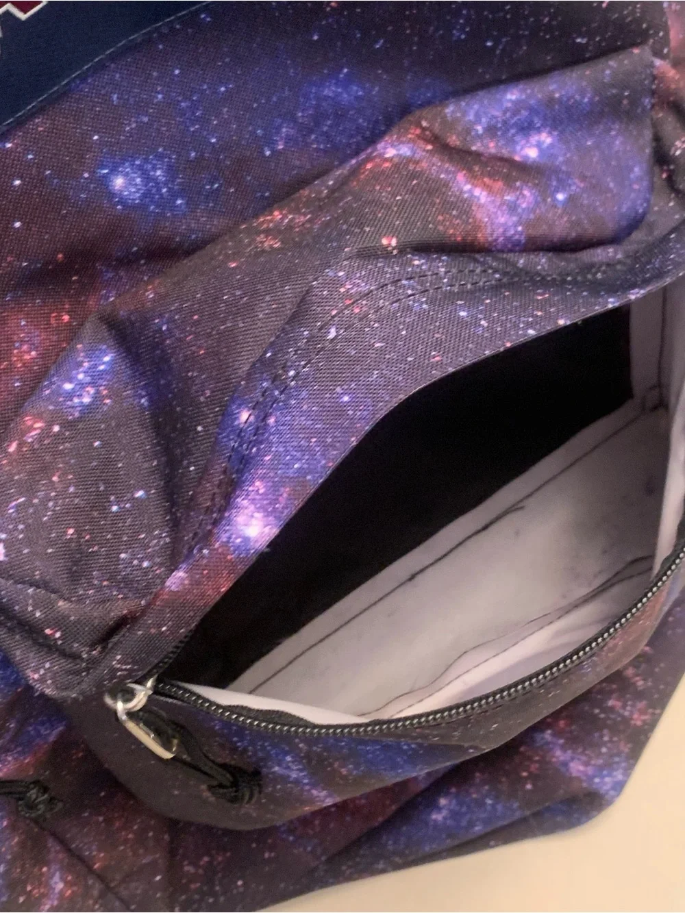 Kids Jansport Galaxy Print Backpack - Purple/Black